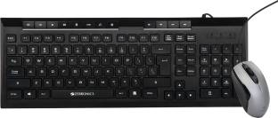 ZEBRONICS Zeb-Judwaa 900 Keyboard and Mouse Combo Wired USB Desktop Keyboard