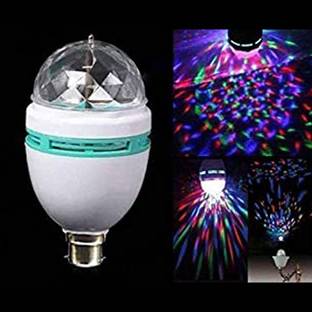 WRADER Dj Bulb Party Bulbs Colored Strobe Light Bulb Multi Crystal Stage Lights Bulb Single Disco Ball