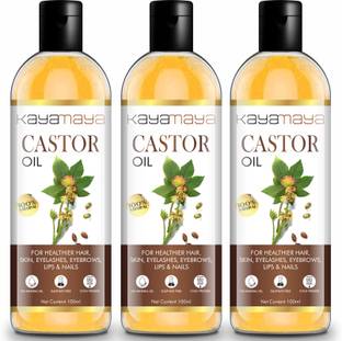 Kayamaya Premium Cold Pressed Castor Oil For Hair and Skin Hair Oil