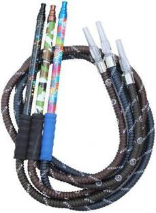 RSS ENTERPRISES Plastic Multicolor Hookah Hose 1.5 m
