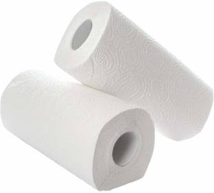 shree syam Disposable & Non-Washable Kitchen Tissue Paper 4 Ply Pack of 2