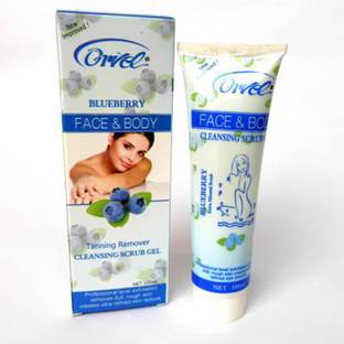 orvel Blueberry Cleansing Scrub Gel/ Tan Removal Scrub Gel  Scrub