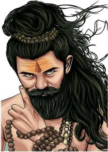 वूरकोम्स Mahakal Tattoo Gods Shiva Waterproof Male and Female Temporary Body Tattoo