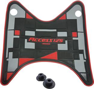 Znee Smart Anti Skid Scooter/Scooty Two Wheeler Floor/Foot Mat for Suzuki Access 125 Suzuki Access 125 Two Wheeler Mat
