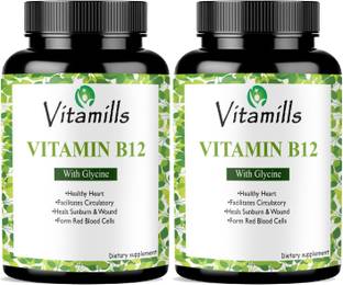Vitamills Nutrition Organic B Complex Vitamins B12 and Biotin