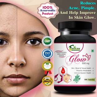 Fasczo Glow Tablets Useful For Wrinkles & fine lines Dark Circles Remover Glowing Face