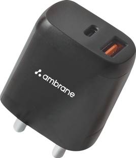 Ambrane 20 W 3 A Wall Charger for Mobile
