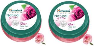 HIMALAYA Natural Glow Rose Face Gel 100ml (Pack of 2)