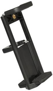 POZUB High Quality 2in1 Universal Monopod Holder Clip Mount Holder Clip/Mount Adapter/Adjustable Clamp Dual Side Mobile and Tablet, Tab Mount Camera Stand Clip Bracket Holder for Tripod Stand for Mobile Phone & Tablet- 1/4'' Thread and 360 Degree Ball Head for Mobile Phone, Smartphone’s, Selfie Stick & All Types of Tripods Mobile Phone Tripod, Monopod, Monopod Kit, Tripod Ball Head, Tripod Bracket, Tripod Clamp, Tripod Kit Flash Shoe Adapter