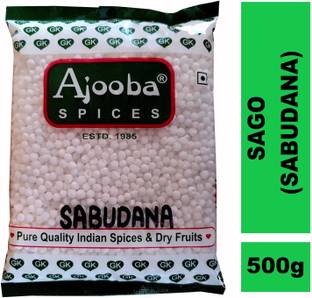 Ajooba Premium Quality Sabudana (Sago) Sago