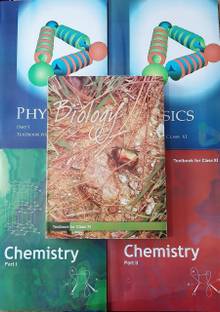 NCERT ((PCB) NCERT 2023-2024.) Physics Textbook Part - 1 And 2 , Chemistry Textbook Part - 1 And 2 , Biology Textbook For Class - 11 ( Set Of 5 Books Combo )