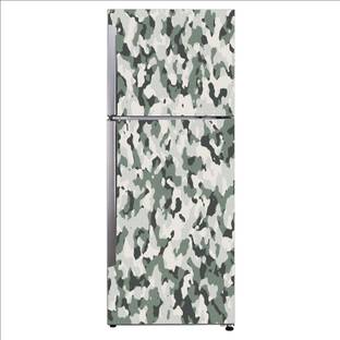 Psychedelic Collection 152.4 cm Decorative military camouflage camouflage pattern green urban camouflage Exta Large Sticker For Fridge Décor Self Adhesive Sticker