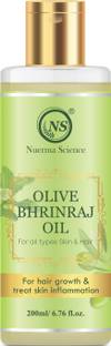Nuerma Science Pure Olive & Bhringraj Oil Intensive Deep Penetrating For Hair Hair Oil