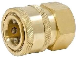 YORAA FLB-QC BRASS fitting quick connector adaptor for pressure washer gun ,foam lance and degree spay nozzle Brass Connector Pressure Washer