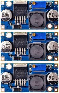 TRUSTECH ICMs LM2596/LM 2596 DC to DC Buck Converter Step Down Boost Regulator Adjustable Voltage Power Supply Module/Board/kit, A 24v to 18V/12V/9V/5V, 12V to 9V/5V 3A/Ampere Booster (3PCS) Electronic Components Electronic Hobby Kit