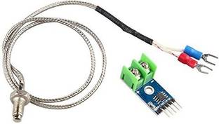 TRUSTECH K Type Thermocouple Temperature Sensor with MAX6675 Module Electronic Components Electronic Hobby Kit
