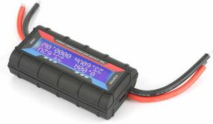 TRUSTECH Power Analyzer, 4.8V~60V 150A High Precision Watt Meter Watt Power Tester Voltage Amp Meter Power Analyzer RC Watt Meter Electronic Components Electronic Hobby Kit