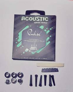 Pulse Acoustic PULUSE STRING SADDLE NUT BRIDGE PIN PIN Guitar String