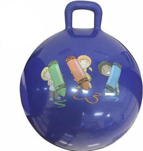 mobfast Inflatable Hopper Ball (Hip-piti Hop Ball, Hopping Ball, Bouncy Ball Handle Gym Ball