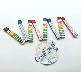 CRAFTWAFT pH Test Paper Strips and Blue Red Litmus Paper set, pH Strips Indicator pH Measure Full Range 0-14 for Soil and Water Test Pack of 160 Strips Ph Test Strip