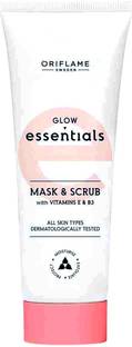 Oriflame Glow Essentials Mask & Scrub with Vitamins E & B3 Scrub