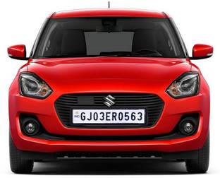Yogiji Swift Car Number Plate Frame All Model Fit, Car Number Plate