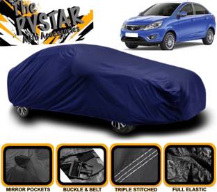 PVSTAR Car Cover For Tata Zest (With Mirror Pockets)