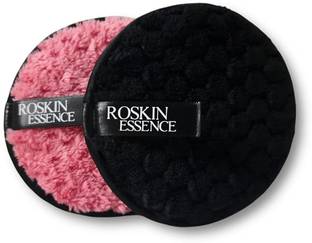 Roskin Essence Reusable, makeup remover cotton pad 11cm Double sided Makeup Remover
