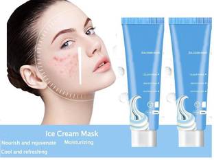 MYEONG NEW BEST FOR FACE BLACKHEADS AND WHITE HEADS REMOVAL ICE CREAM FACE MASK
