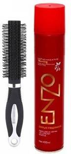 Red Ballons Hair Styling Roller Comb & Hair Holding long lasting Hair Spray Hair Wax