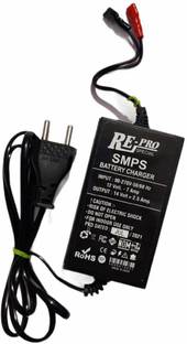 ElekmA 12 Volt Lead-Acid Battery Charger SMPS with Auto-Cut Circuit | Heavy Duty 12v Battery Charger Car, Bike, Ups Battery Charger 10 W Adapter