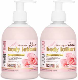 Kayamaya Himalayan Rose Body Lotion - Pack of 2