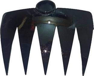 GREEN TOUCH Teeth Hand Cultivator Rake Without Handle Garden Teeth Rake, Khapali, Panjeti,RAKE,Spade,Tiller, Spade for Home,Garden Tool,Agriculture Tool, Indian Company Made Shovel