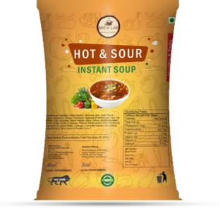 Brew Lab Ready To Cook Instant Healthy Veg Hot & Sour Instant Soup Powder | Easy to Prepare |