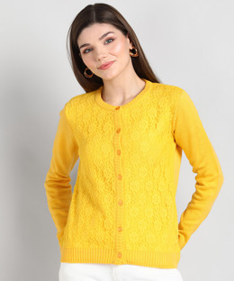 yellow colour sweater