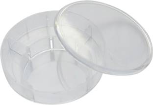 Scorpion Plastic Container 5 Compartments Size: 3”x ¾” multi purpose Vanity Box