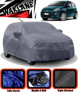 WAKLANE Car Cover For Fiat Grande Punto (With Mirror Pockets)