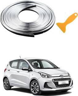 XZRTZ Car Interior Trim Strips-16.4ft/5M Universal Car Gap Fillers Automobile Moulding Line Decorative Accessories DIY Flexible Strip Garnish Accessory with Installing Tool S80 Matte, Glossy, Chrome Hyundai i10 Rear Garnish