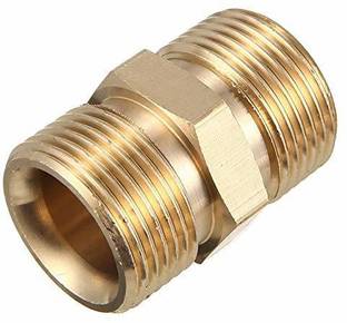 PARTHVI M22 Male Brass Connector for Extension of Washer Hose Pipe Hose Extender Pressure Washer