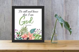 IBOTTIC BIBLE VERSE WALL FRAME Wood Wall Photo Frame