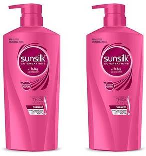 SUNSILK Lusciously Thick & Long Shampoo 650ml (Pack Of2)