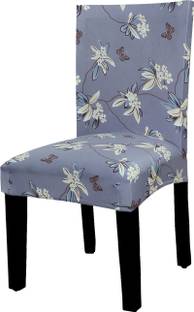 HOUSE OF QUIRK Polyester Paisley 1 Seater Chair Cover
