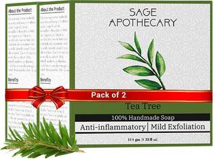 Sage Apothecary Handmade Tea Tree Bath Soap