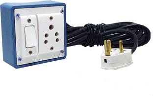 THE SHINING STAR Electric High Quality Switch Board 1  Socket Extension Boards