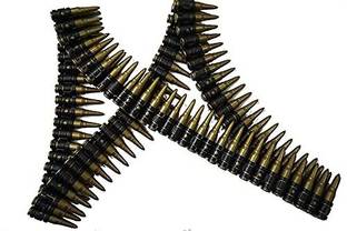 Dhinchak Long Bullet Belt with 96 Bullet for Stage Drama Roleplay