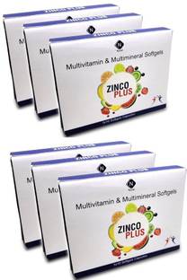 Nukind Zinco plus multivitmain and multimineral softgels