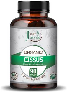 Just Jaivik Organic Cissus / Hadjod Tablets As Dietary Supplements - 750mg