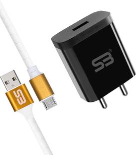 SB 12 W 3.4 A Wall Charger for Mobile with Detachable Cable