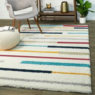 SPA Furnishing Multicolor Polyester Carpet