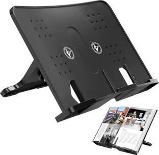 ELV DIRECT 1 Compartments Plastic Lightweight, Sturdy Holder Stand, Portable Handsfree Reading, Book Holding Tray